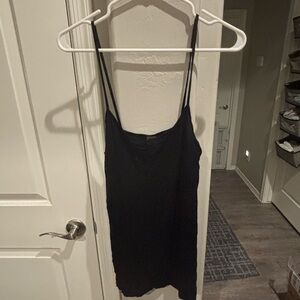 Black Spaghetti Strap Dress